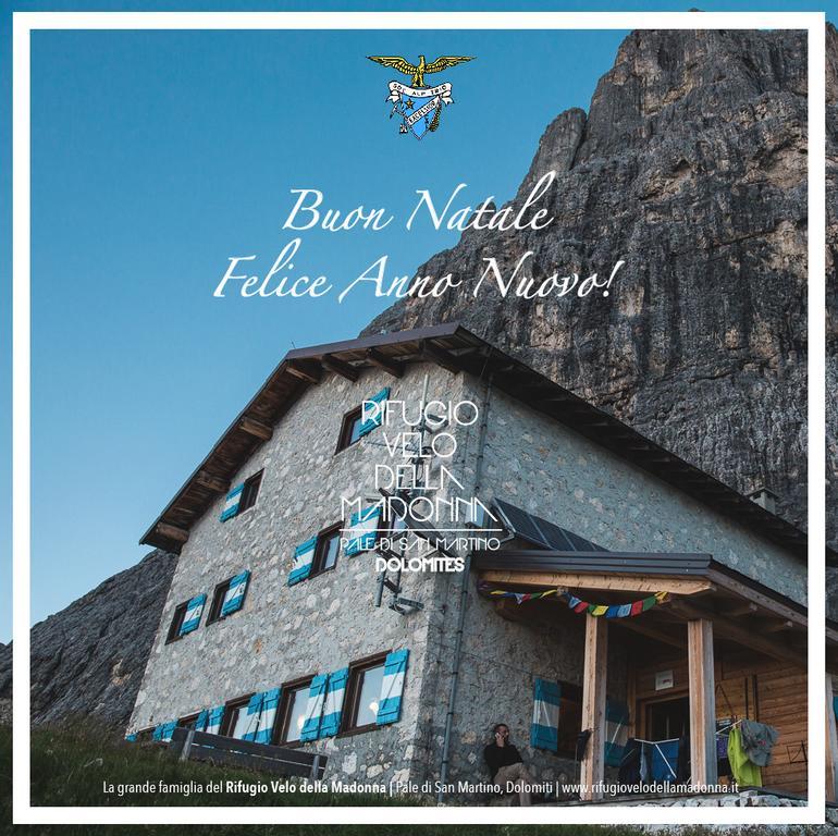 Rifugio Velo Della Madonna Hotell San Martino Di Castrozza Eksteriør bilde